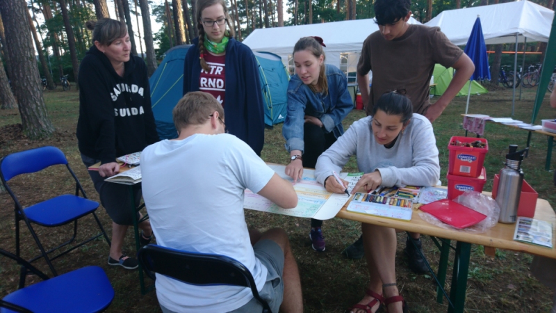 Vorbereitung Sommercamp