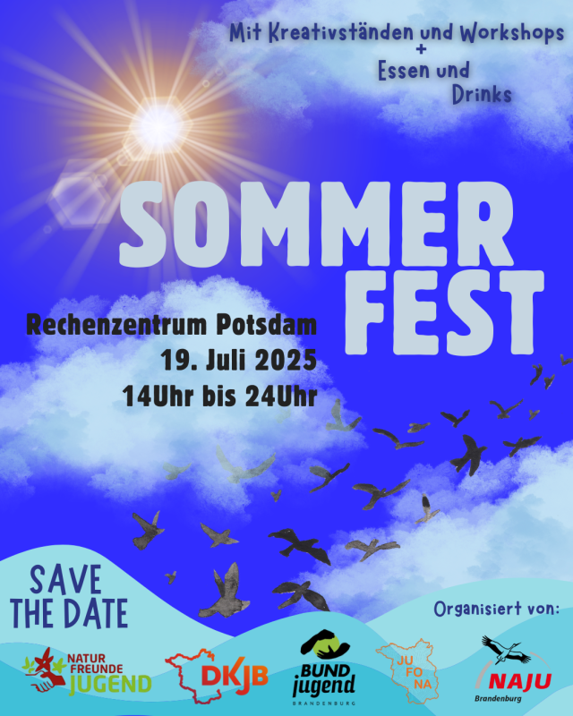 Sommerfest der Jugend- und Umweltverbände Brandenburg